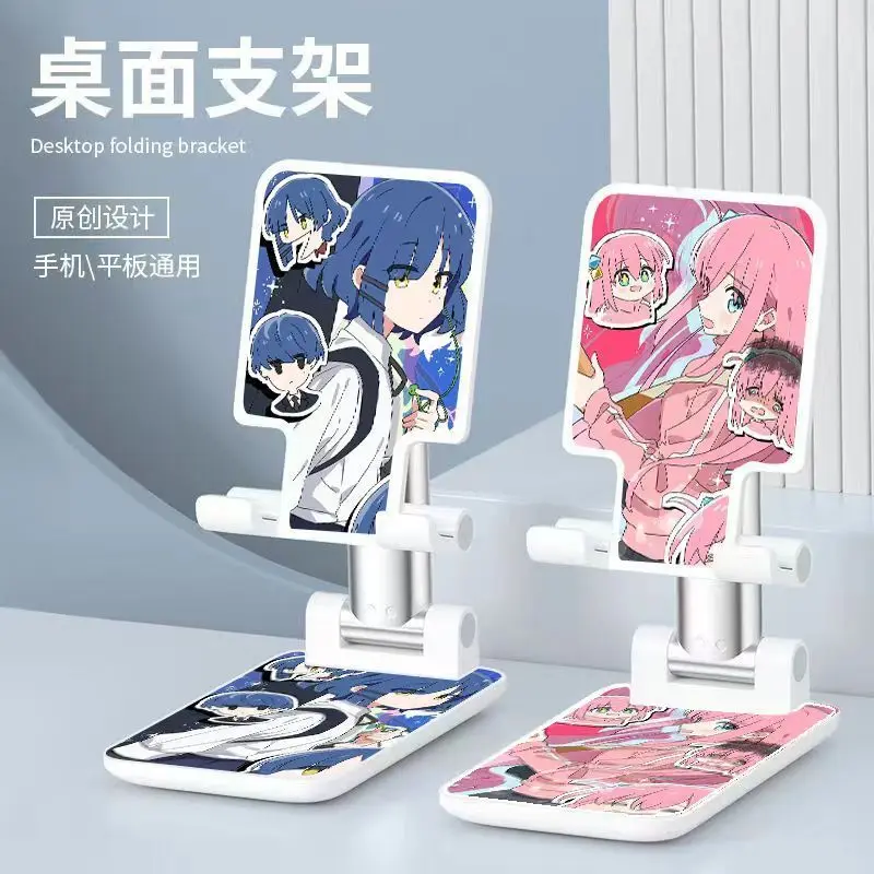 Anime Bocchi the Rock!  Stand Foldable lazy Telescopic Portable Portable Office Video Watching Live Streaming Phone Stand