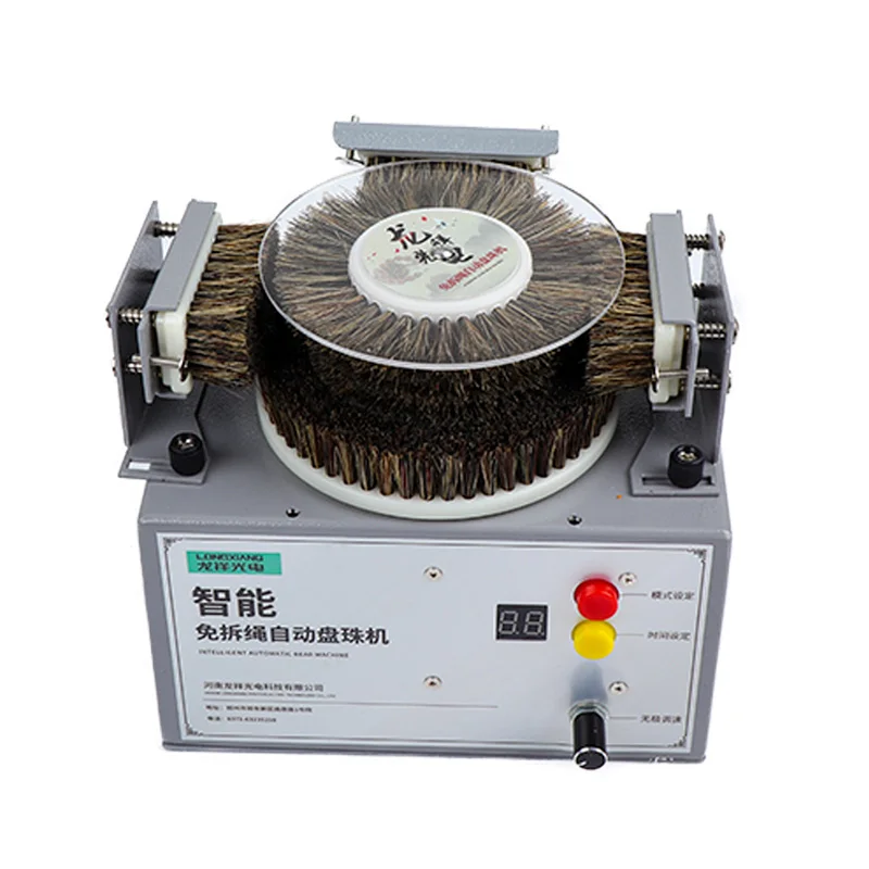 Электрическая щетка Wenwan King Kong Bodhi Olive Core, орех, полностью автоматическая машина для производства дисковых шариков, полировальная машина, дисковая щетка, веревка Электрическая щетка Wenwan King Kong Bodhi Olive Core, орех, полностью автоматическая машина для производства дисковых шариков, полировальная машина, дисковая щетка, веревка