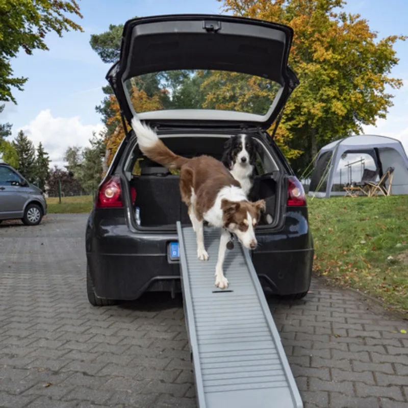 

Длинная складная автомобильная лестница для домашних животных — портативная лестница для собак для дорожных поездок, универсальная подходит для автоаксессуаров 2025 года