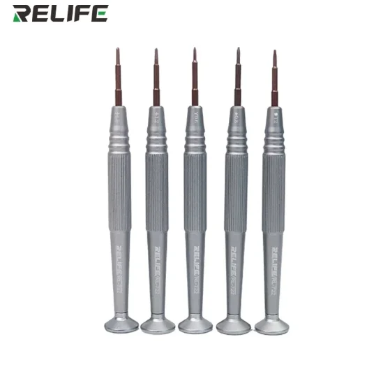 RELIFE Precision Screwdriver Y0.6 T2 Plum Blossom 0.8 Cross 1.2 1.5 for iPhone Android Mobile Phone Opening Tool, RL-722