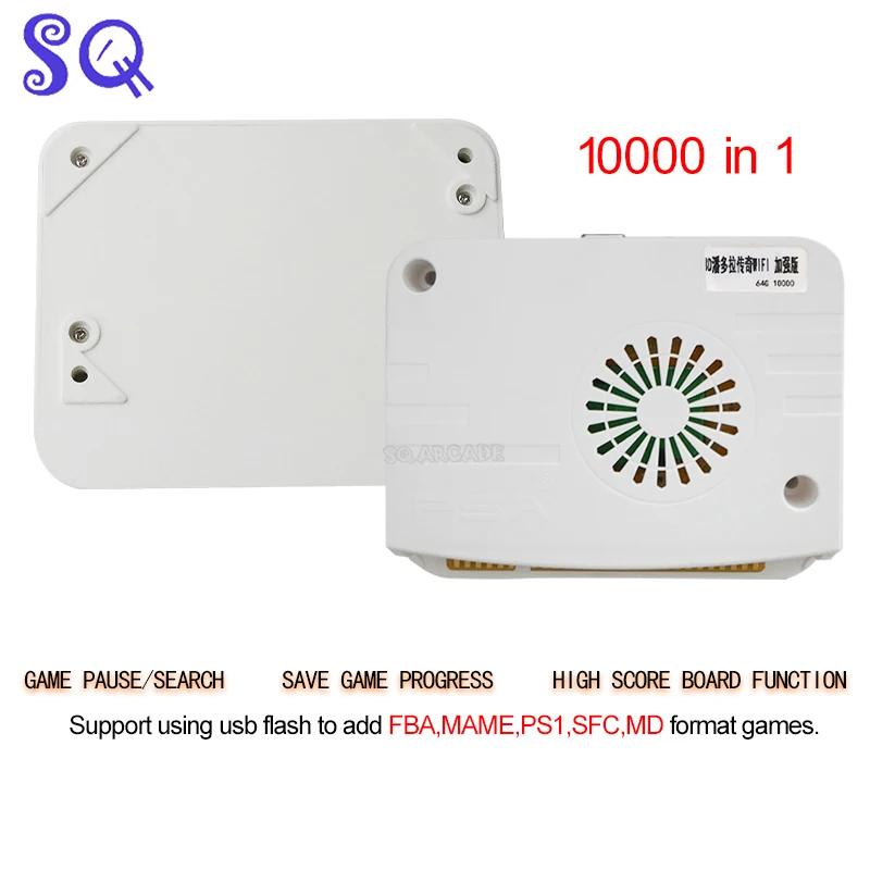 

3D Pandora Sag Wifi 64G 10000 IN 1, Family / Arcade Version, Game Box Board with S812 CPU, HDMI VGA, Support USB Controller