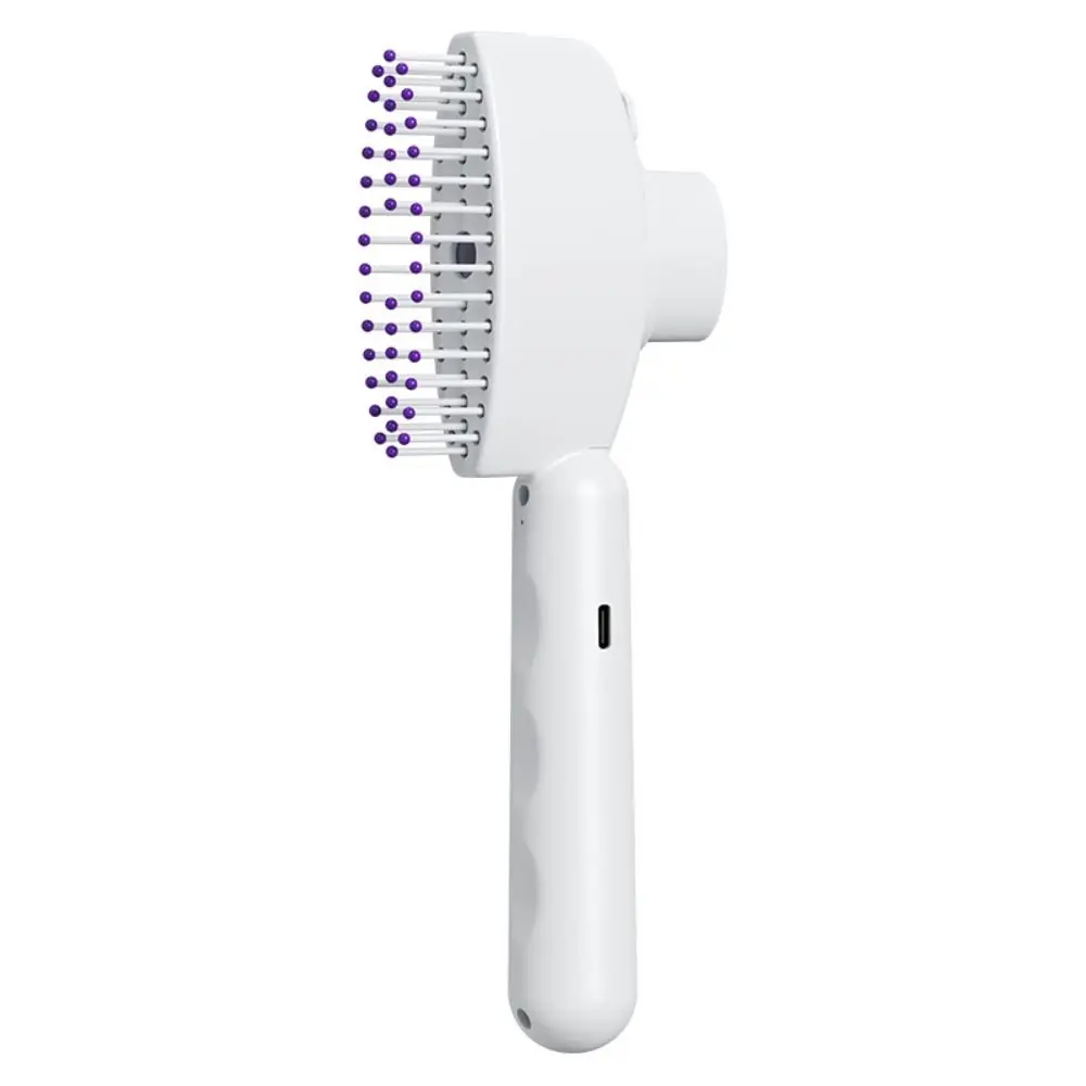 Multi-Function Red Light Spray Massage Comb Hair Care Portable Electric Spray Hair Brush Anti-Static Anti-Frizz Large Tank