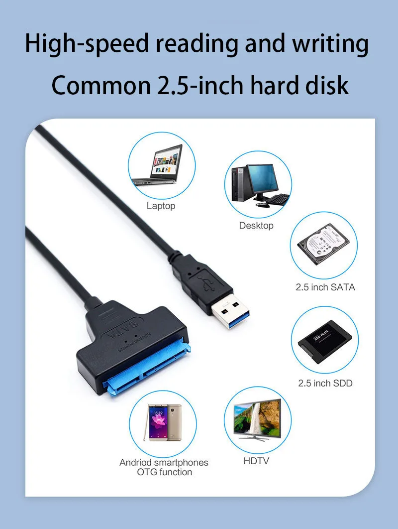 สายเคเบิ้ลสำหรับ3,0 USB Duro Disco, สายเคเบิลอเนกประสงค์ interfaz de alimentación de 12V