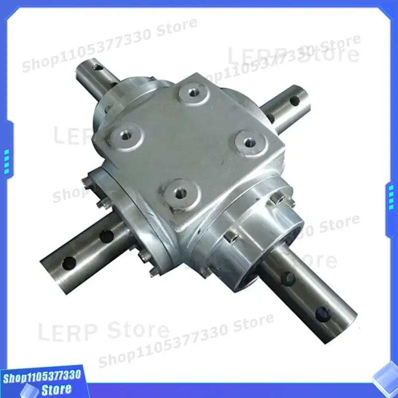 SLT Series Spiral Bevel Gearbox Right Angle Speed Reducer Industrial Direction Change Gear Box High Precision Angle Reduction