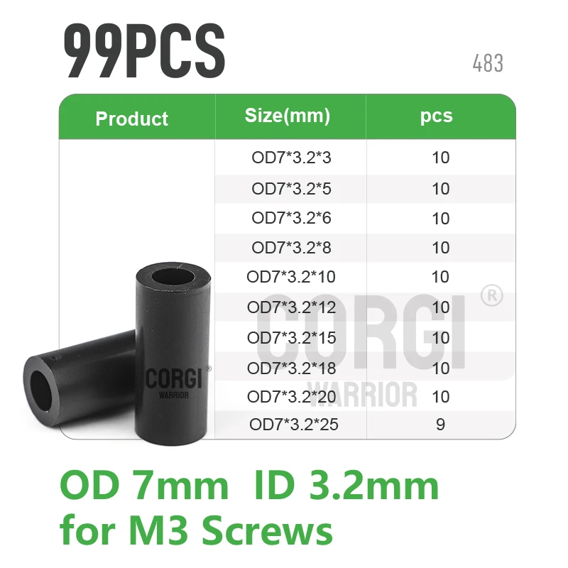 Spacer  Standoffs  W