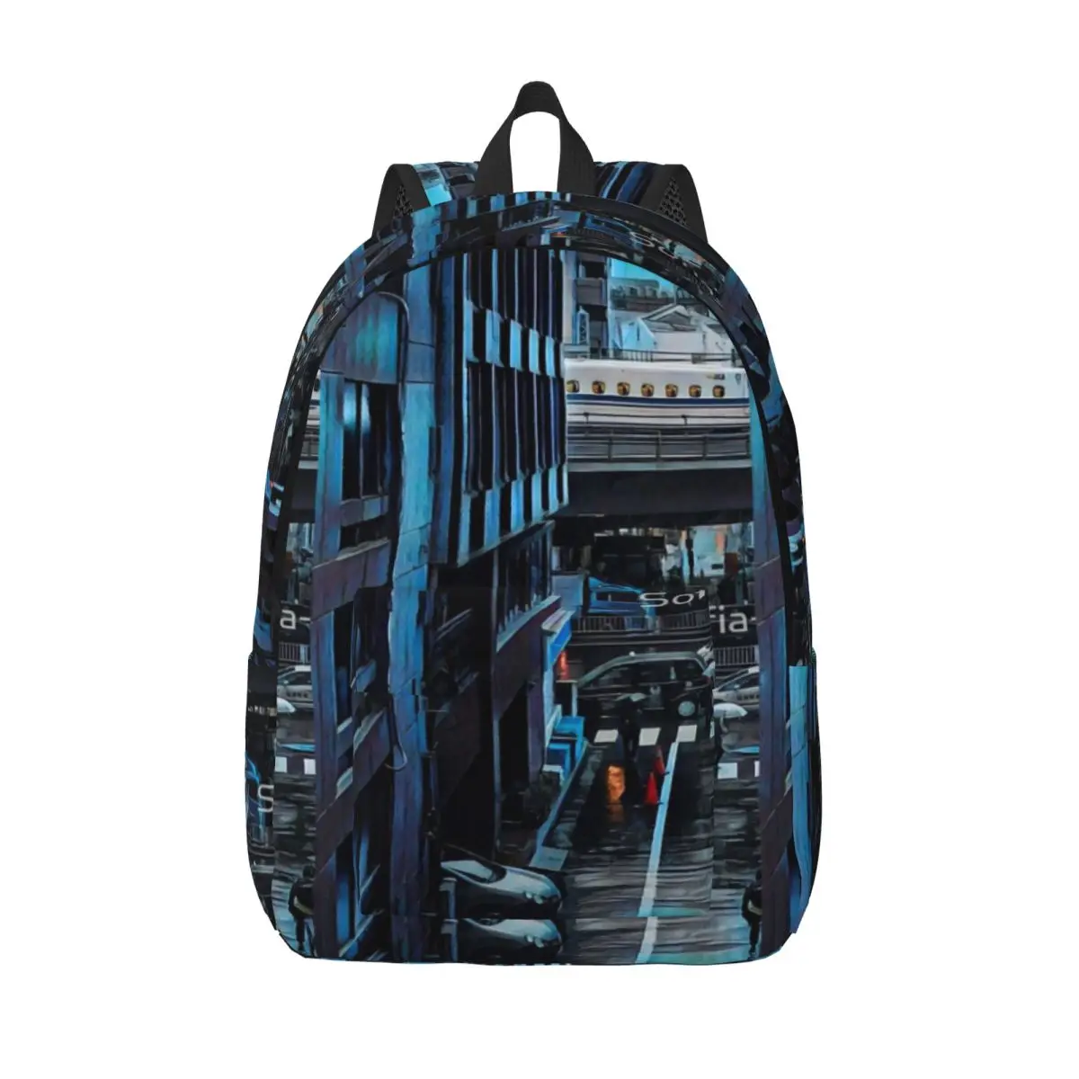 

Простой и стильный рюкзак в стиле аниме «Токио», холщовый рюкзак, сумки для женщин