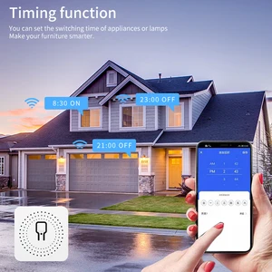 Tuya Smart WiFi Modul Sakelar Pintar Kontrol 2 Arah Sakelar Lampu DIY Kontrol Suara Berfungsi dengan Kehidupan Cerdas Alexa Alice Google Home 10 sakelar wifi geng 5 penjualan terbaik - №