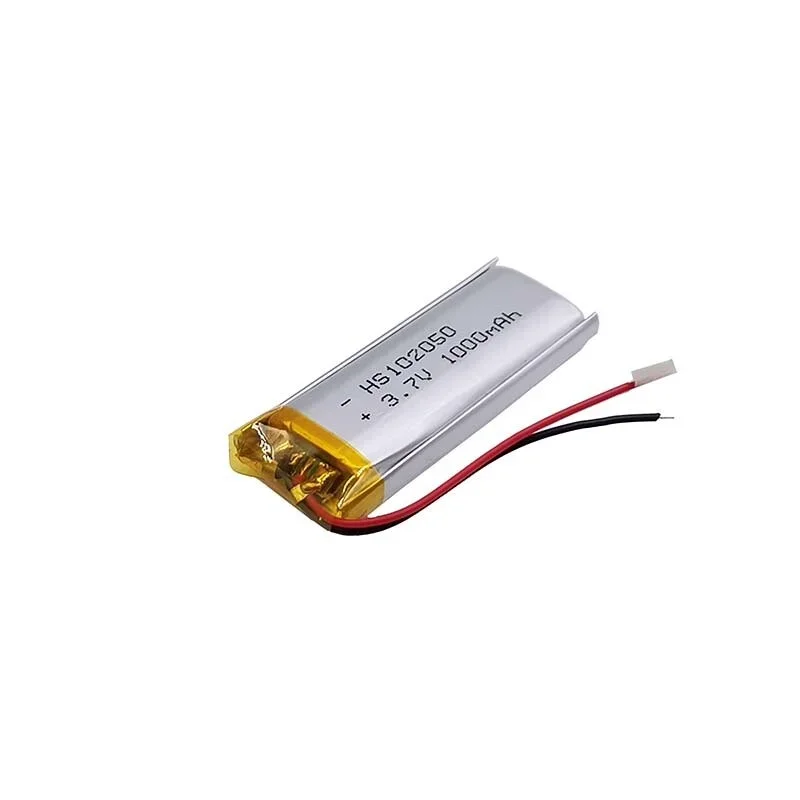 

Premium 3.7V 1000mAh Lipo Rechargeable Battery 102050 For Recorder Bluetooth Small fan
