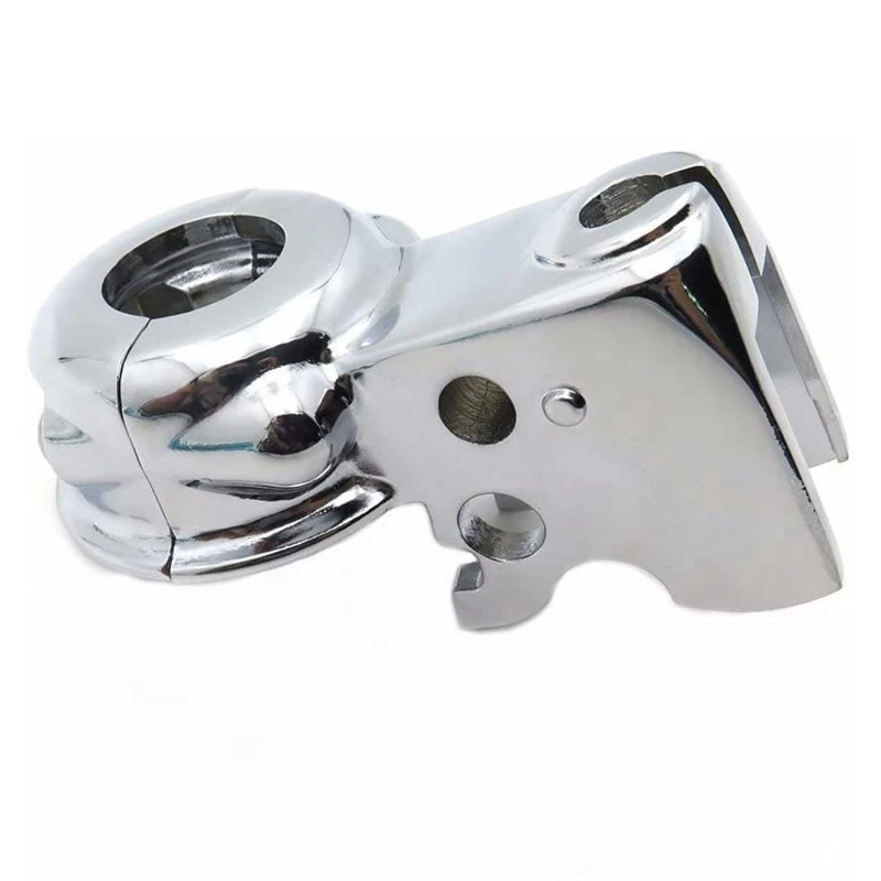

Motorcycle Clutch Lever Mount Bracket Perch Fit for Sportster Super Glide Bob(Silver)