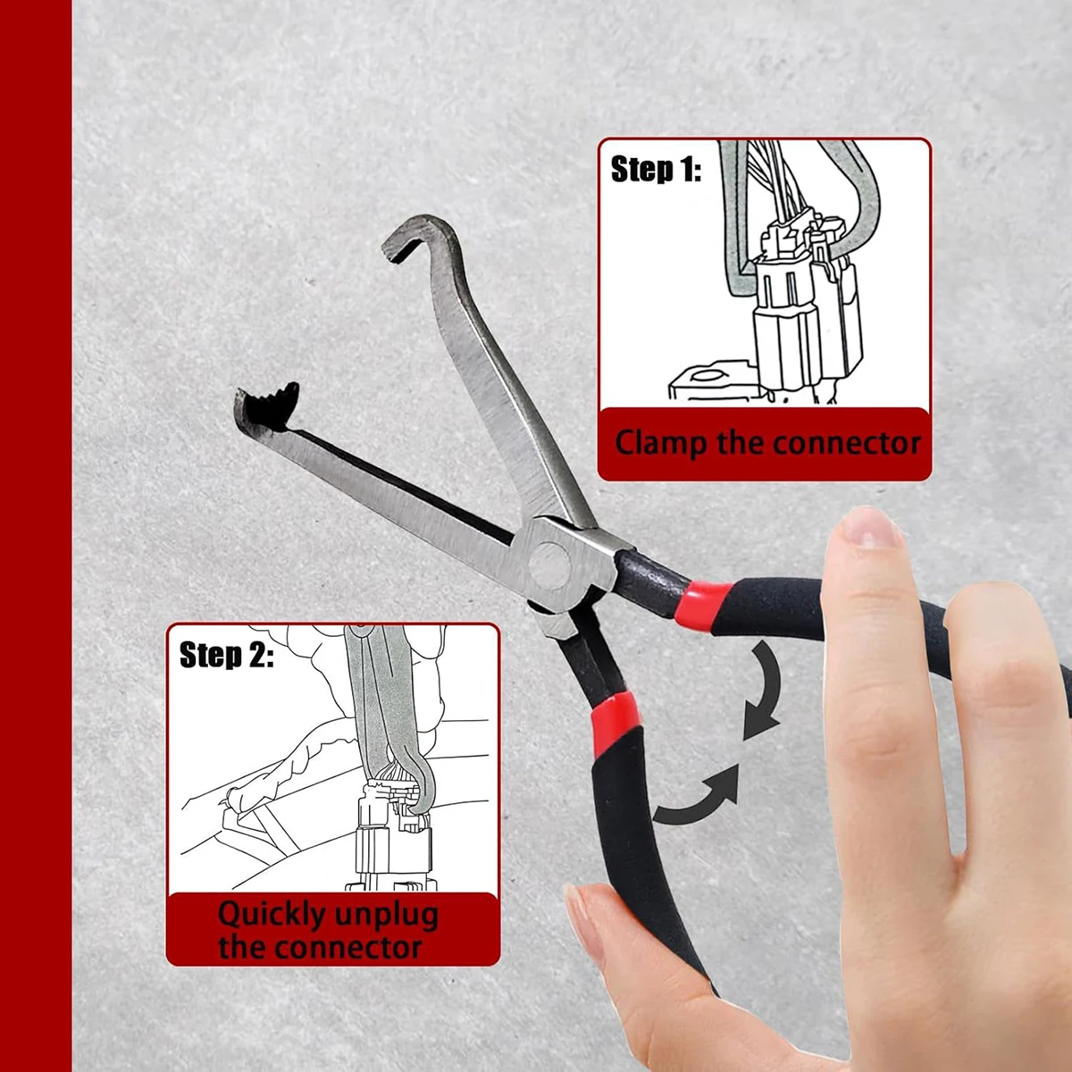 Power Disconnect Pliers, Automotive Electrical Plug Connector, Pliers, Automotive