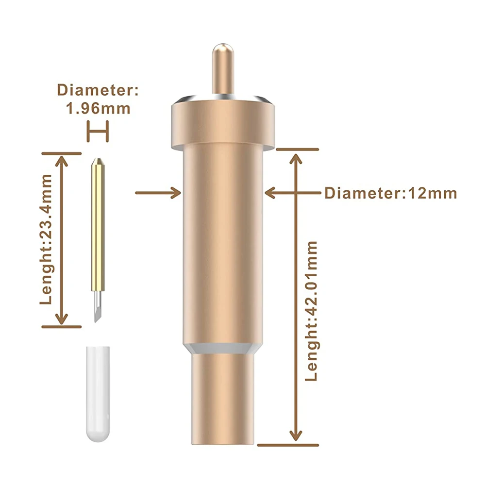 Premium Fine Point Blade Works for Maker 3/Maker/Explore 3/Air 2/One, Premium Fine Point Cut Housing for Cuts Glitter