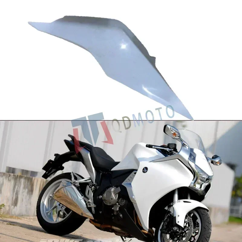 For HONDA VFR1200 2010 2011 2012 2013 Motorcycle Unpainted Rear Tail Side Cover ABS Injection Fairings Accessories