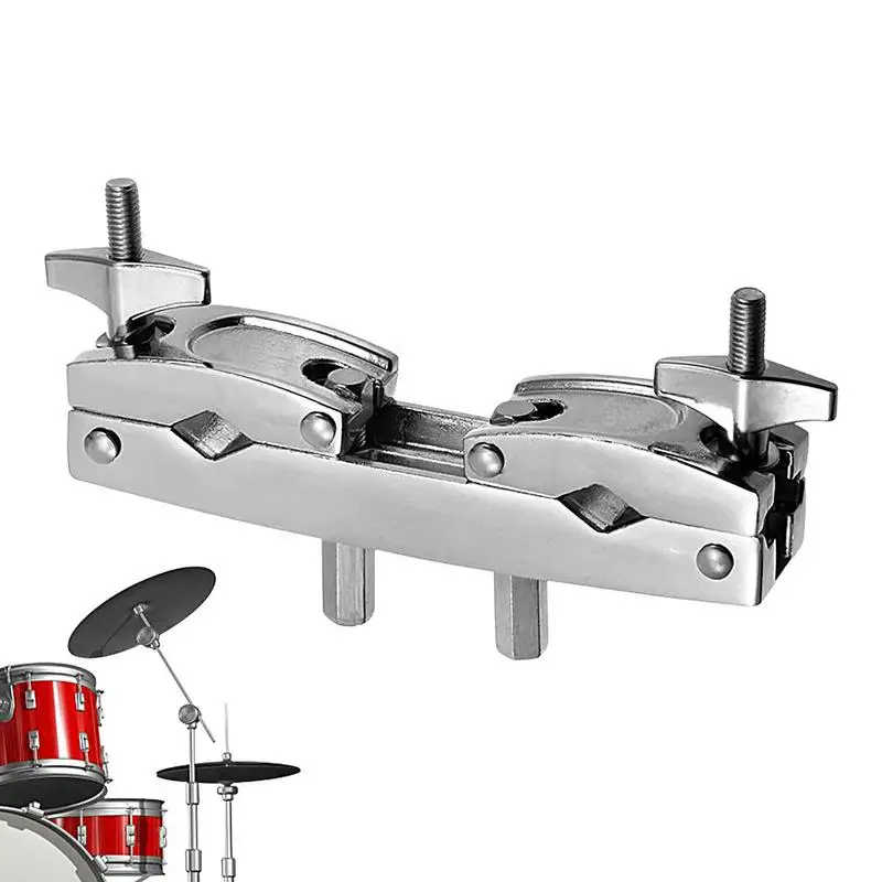 

Drum Cymbal Stand Professional Drum Bracket Clutch Alloy Multiclamp Stand Rack Tom Mount Holder Drum Hardware Connecting Clamp