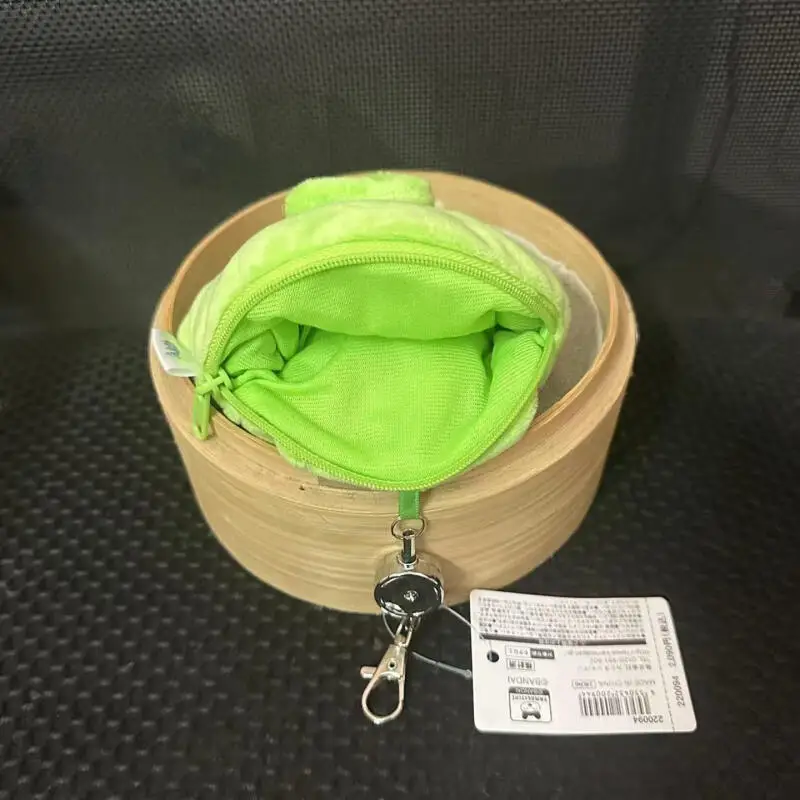 Kawaii Tamagotchi Kuchipatchi juguetes de peluche monedero cartera llavero periférico tirar cuerda retráctil mochila colgante regalo