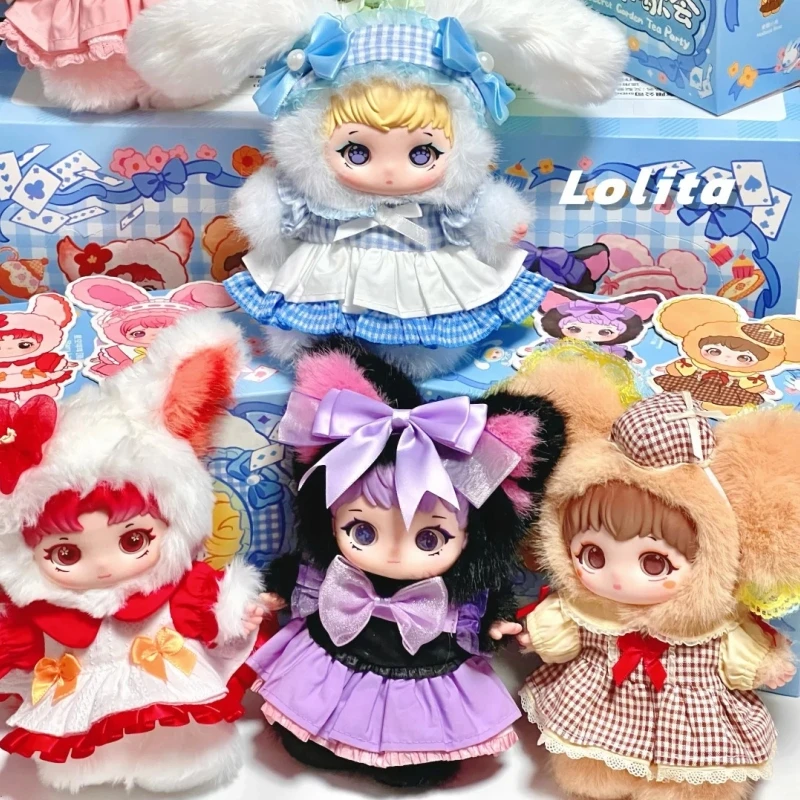 

Ziyuli Lolita Secret Garden Tea Party Series Blind Box Cute Plush Mystery Box Action Figure Surprise Bag Pendant Doll Toys Gifts
