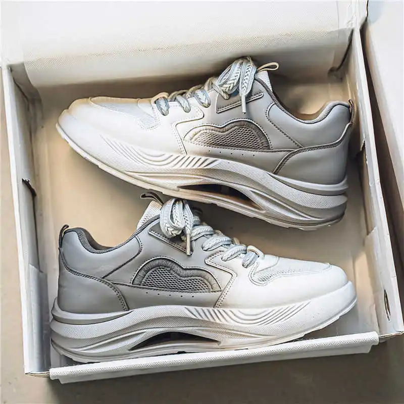 

Ecoleather With Ties Men Luxury Boots Wedding Shoes For Brides White Shoes For Men Dress Sneakers Sport Shoses Tenid