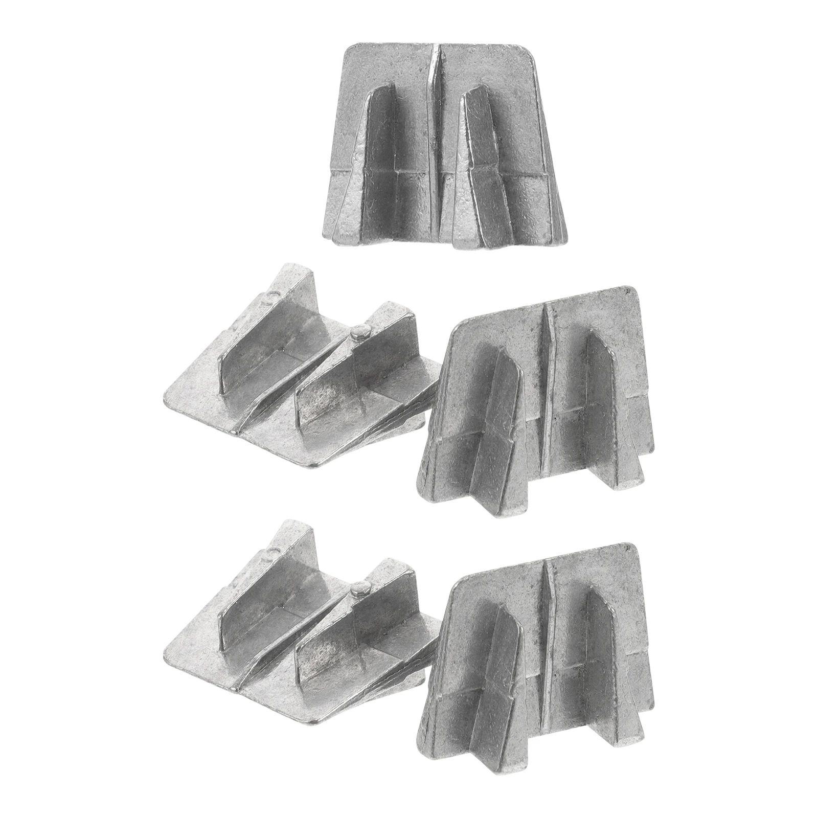 

5pcs Iron Axe Wooden Axe Handle Wedges Wedge Aluminum Hammer Handle Splitting Replacement Woodworking Tools Sturdy Metal