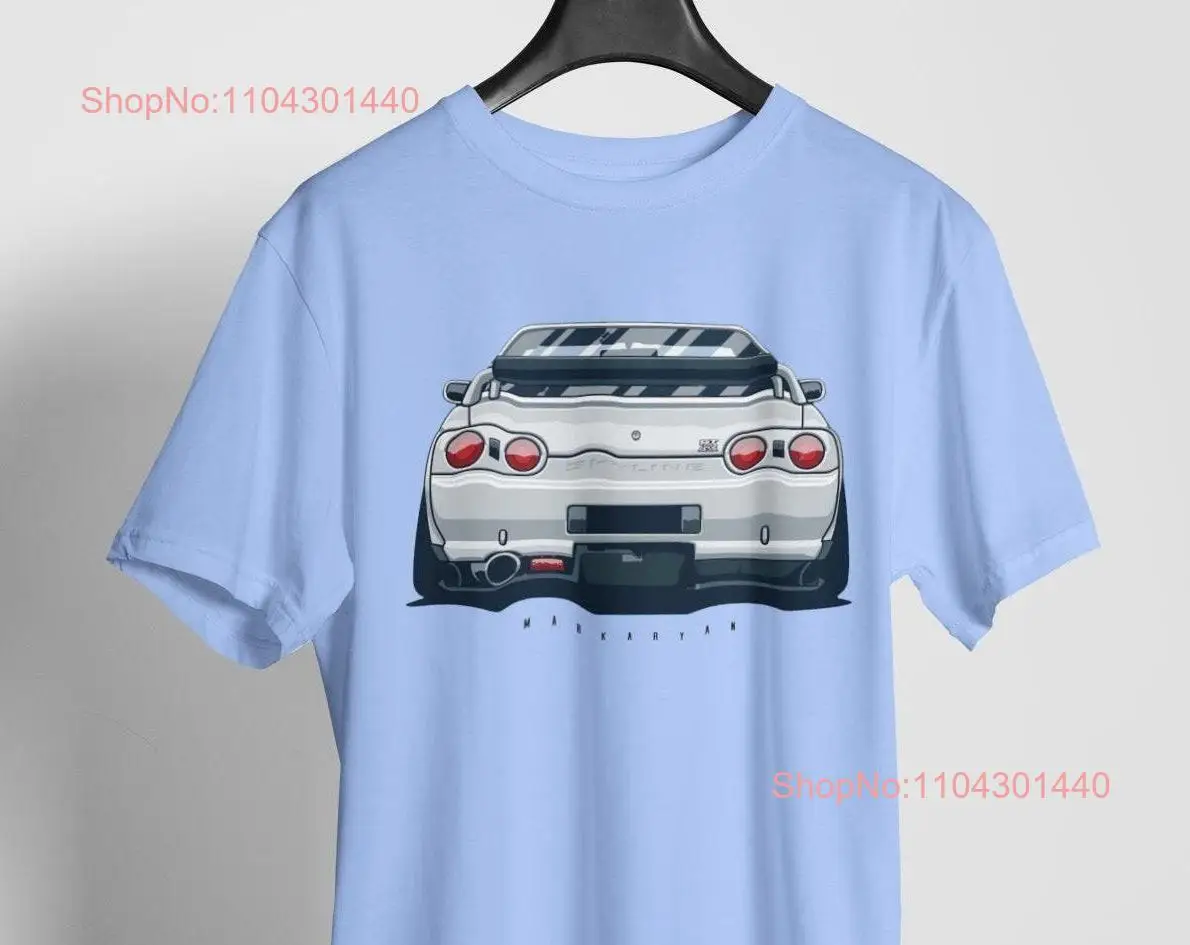 Skyline GTR R32 Classic JDM Car T Shirt Perfect for Enthusiasts Lovers Japanese WideBody Street racing