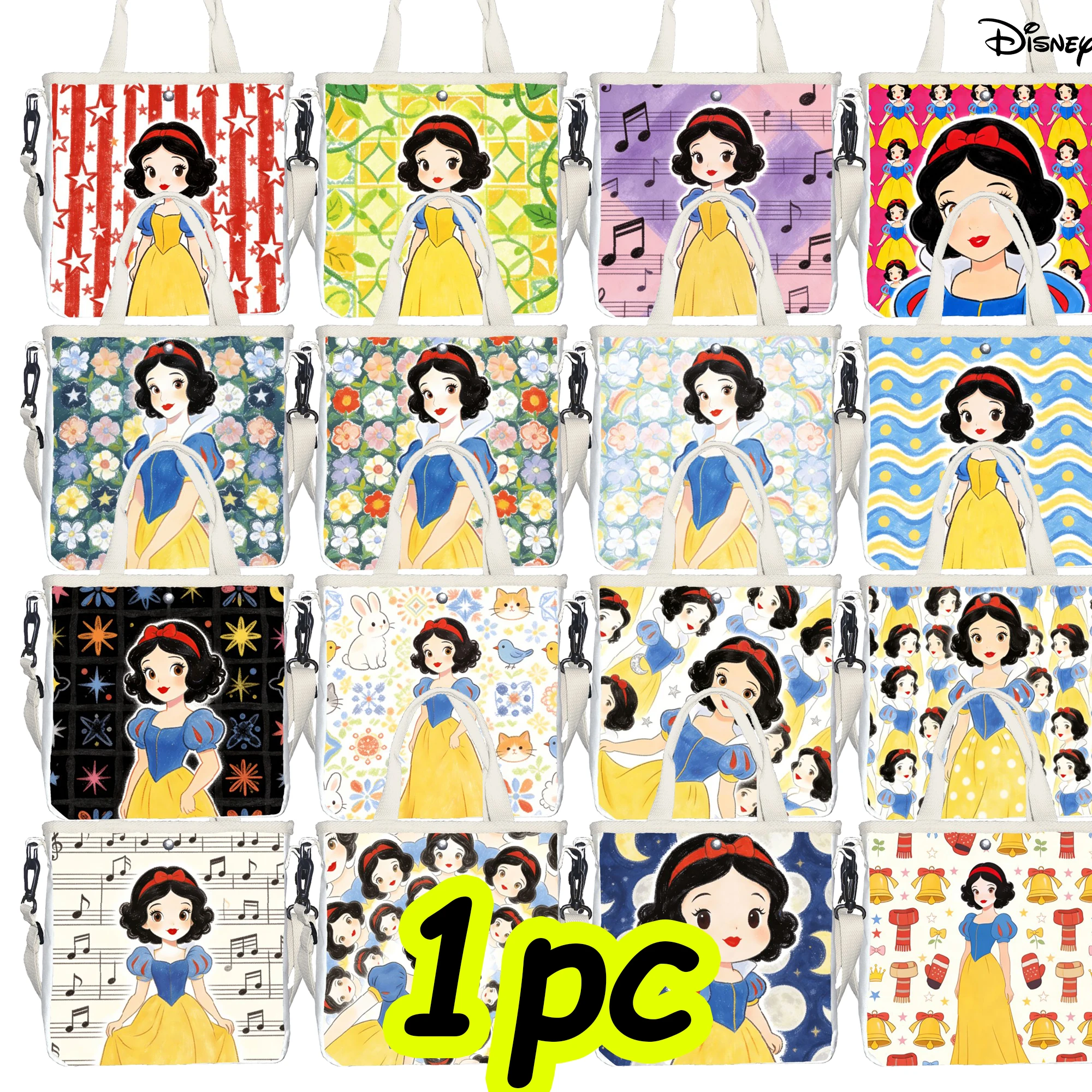 

Сумочка Disney Белоснежка, элегантная милая сумка на одно плечо для женщин, подарочная мода