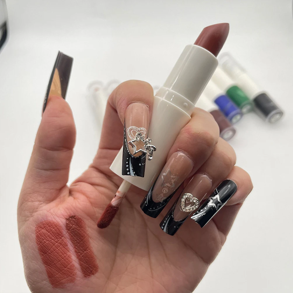 

Double-ended Lip Gloss Lipstick Private Label Pigment Waterproof Long-lasting Moisturizing Custom Logo Natural Makeup Wholesale