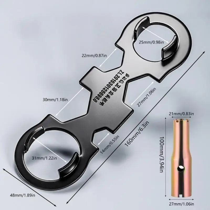 

Y3NB Faucet Valves Wrench Hand Tool for Effortlessly Installation and Repair Tasks