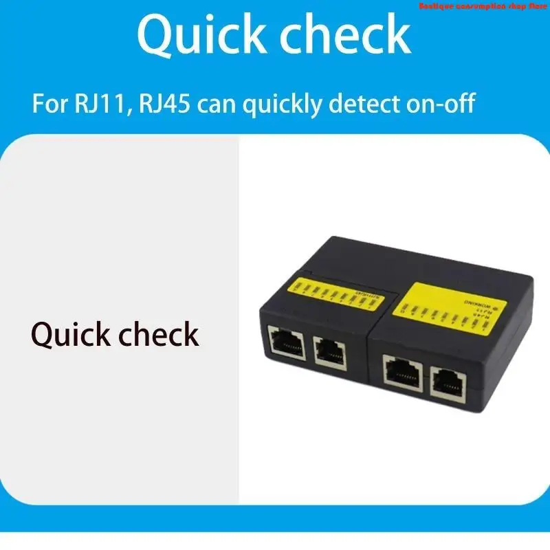 L9NA RJ45 Cable Lan Tester Ethernet CAT5 LAN Cable Tester Networking Tool