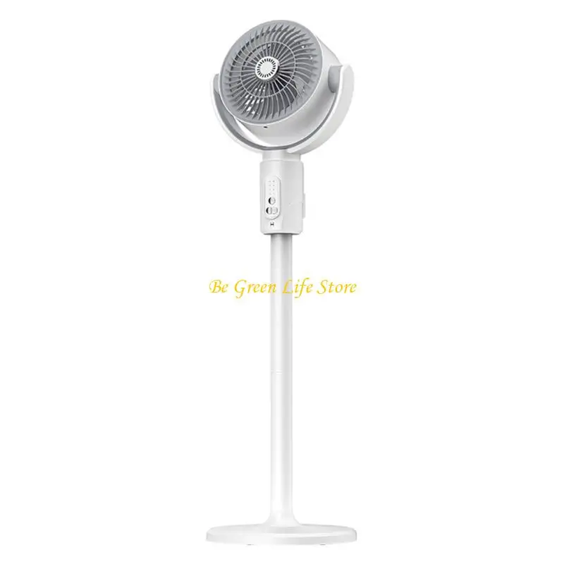 

M7DF Rechargeable Oscillating Desk Fan 180degrees Air Circulation Adjustable Height