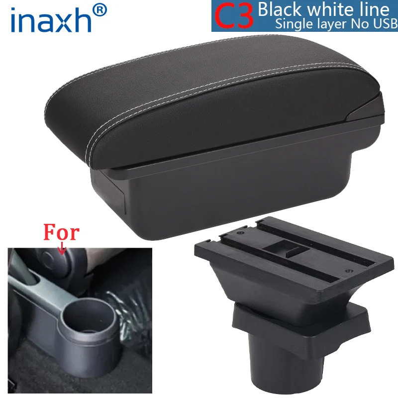 Voor Volkswagen UP Armsteun Doos Voor Skoda Citigo VW UP Seat Mii Auto Armsteun Console Opbergdoos Bekerhouder Auto Accessoires