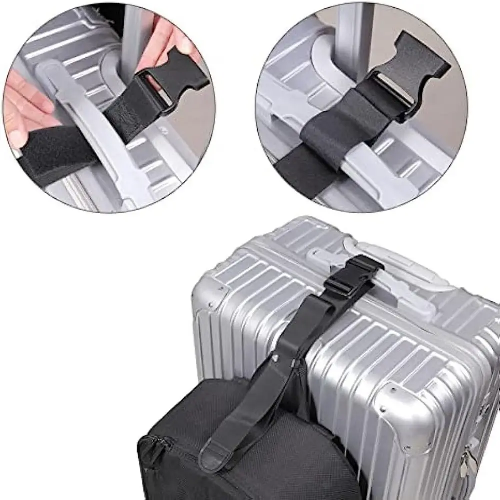 Luggage Straps  Adjustable Packing Straps Travel Attachment Accessories for Connect Your Three Luggage Together