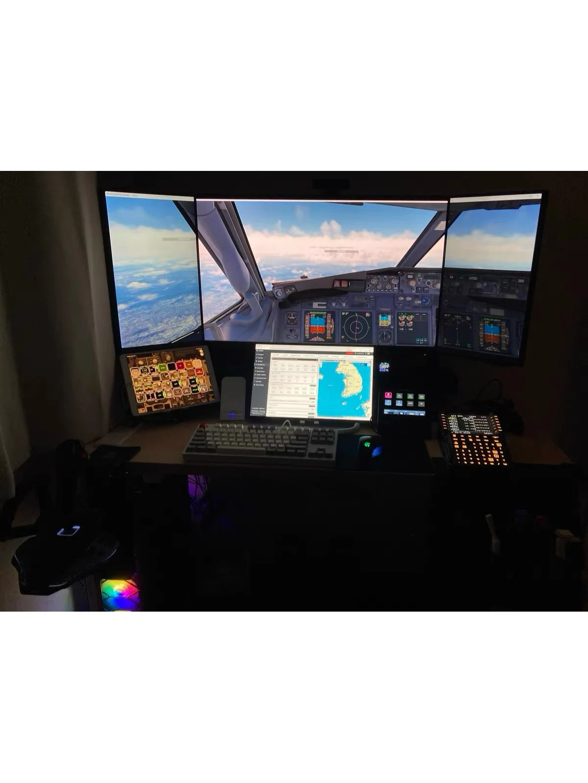 WINWING Flight Simulator CDU PMDG Zibo Civil Aviation Control Panel Boeing 737 PFP 3N  for X-Plane MSFS