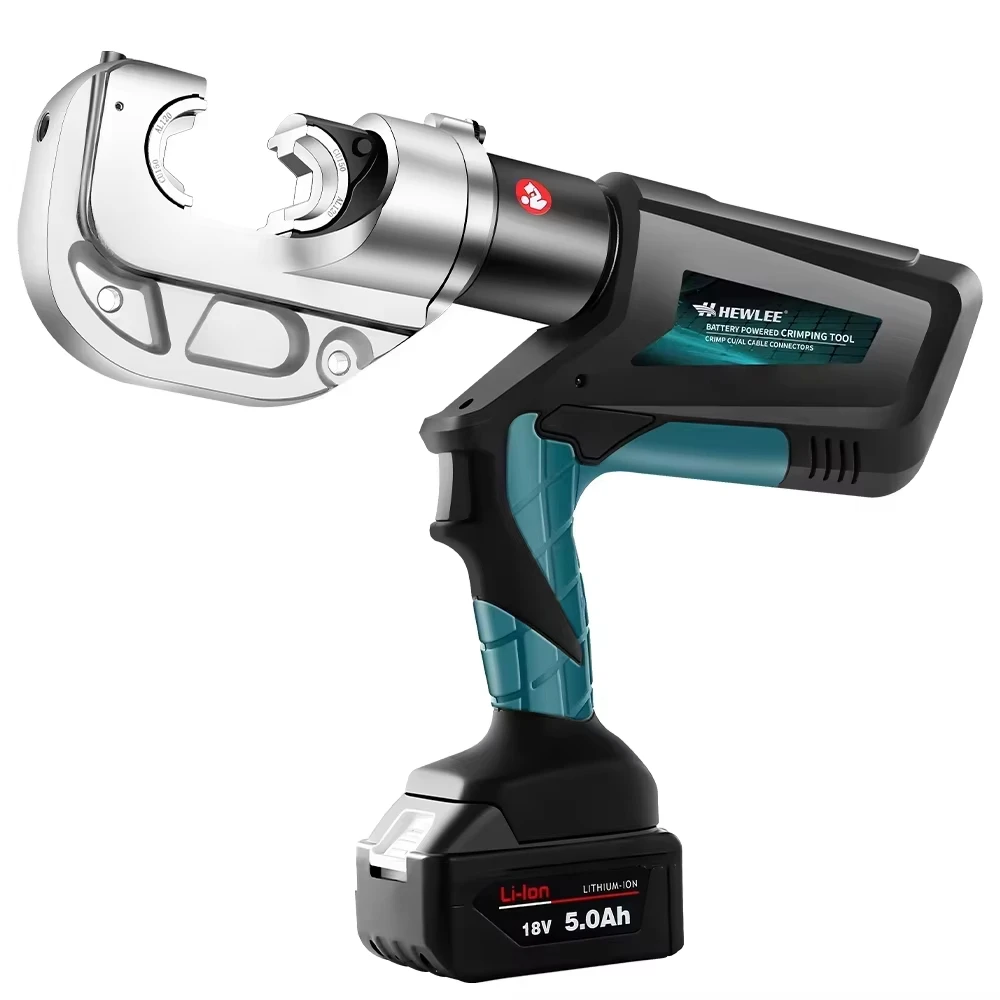 HEWLEE HL-400PRO Portable Lithium Battery Fast Hydraulic Pliers Electric Rechargeable Hydraulic Crimping Pliers