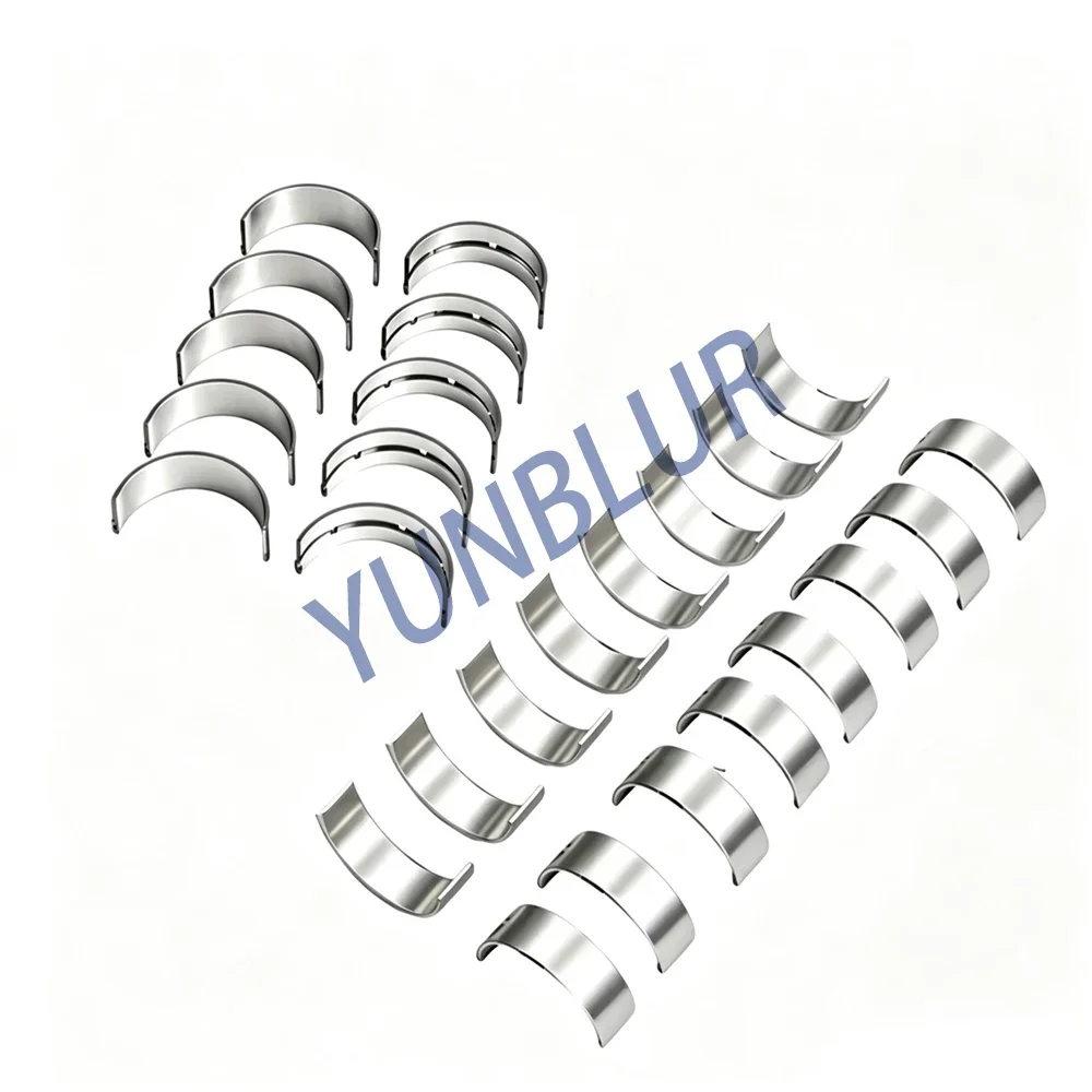 M48 STD 0.25 0.5 Engine Main & Con-rod Bearing Set Fit 4.5 L T GAS V8 Gas M48.00 M48.50S M48.50T For 02-07 PORSCHE CAYENNE 9PA