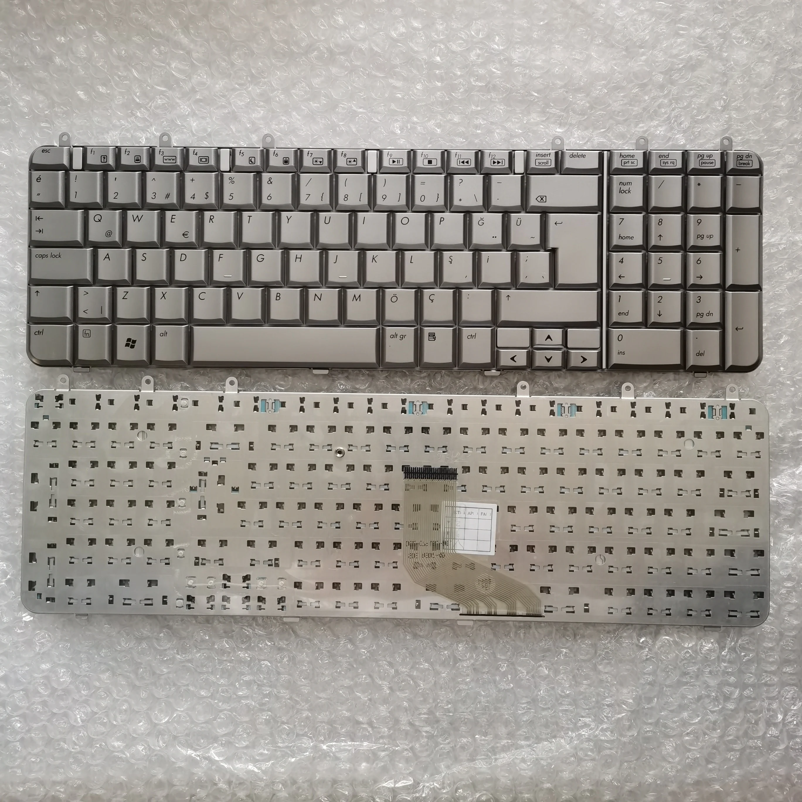 XIN Turkish Keyboard  For HP DV7 DV7T DV7Z DV7-1000 DV7-1100 -1200 -1500  NEW TR Laptop Keyboard