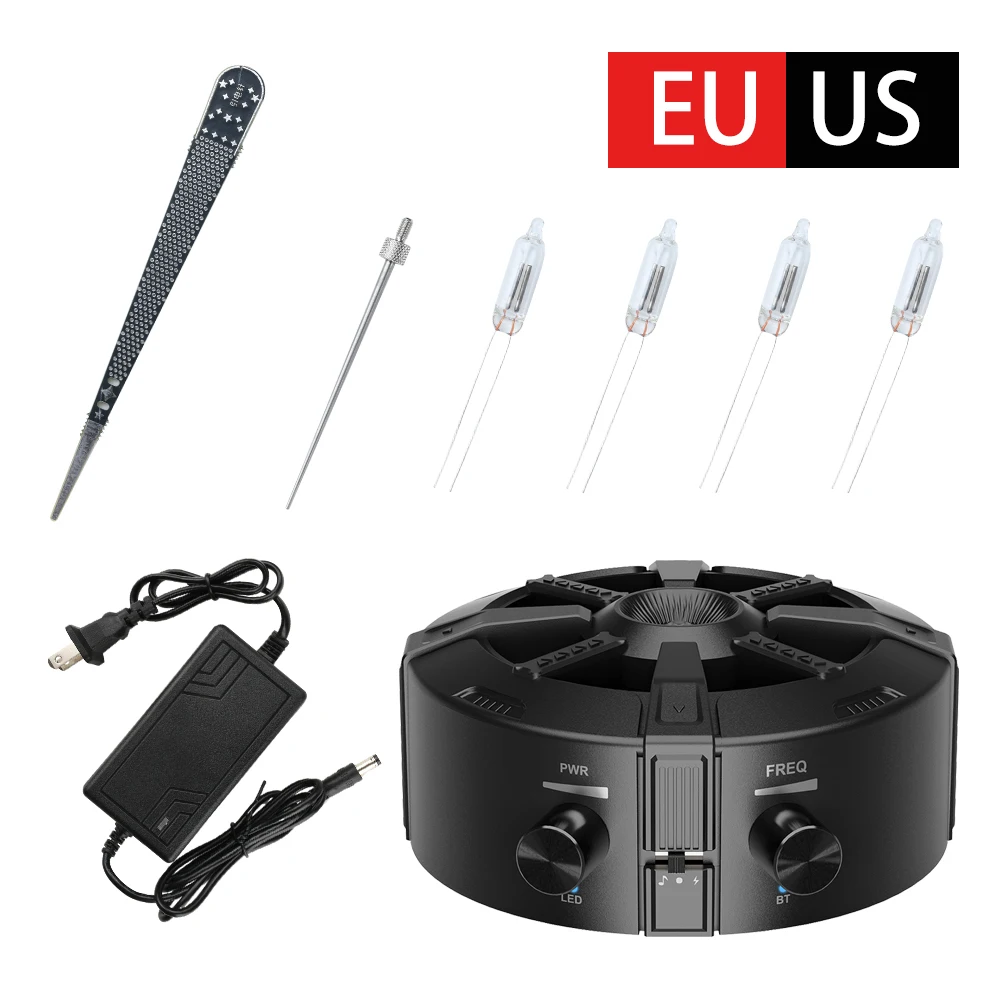 AC110V 220V Катушка Тесла Молния Bluetooth Музыкальная шкатулка Дуговый генератор Искусственная молния Сенсорная обучающая экспериментальная модель