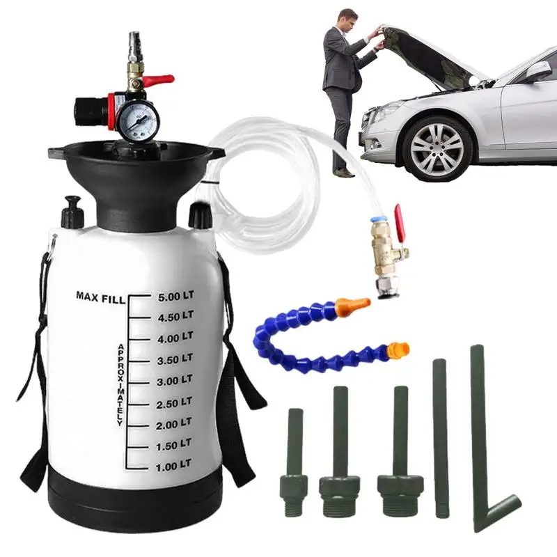 5L car Fluid Pump Automotive Portable Transmission Fluid Pump Kit Gearbox Oil Transfer System Automotive Fluid Transfer Pump