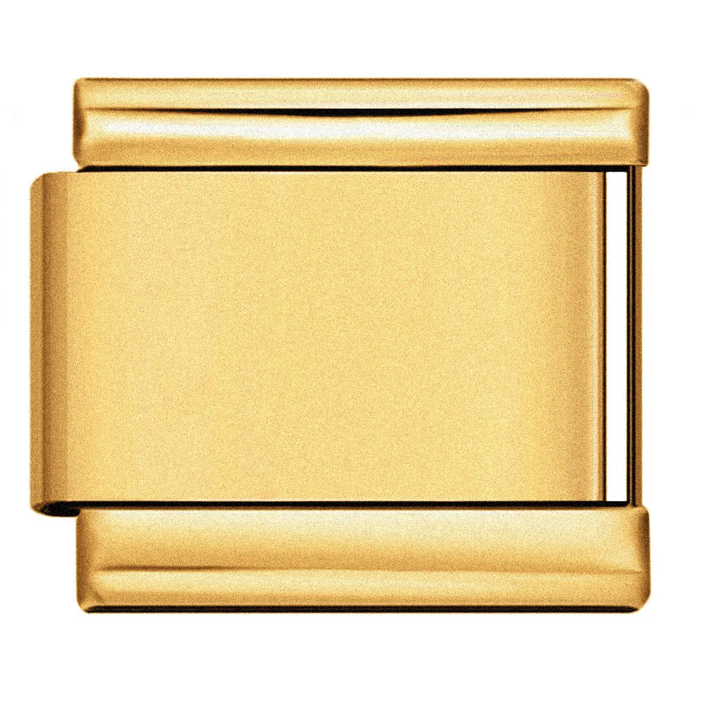 1/5 Stück Matte Italienische Charm-Verbindungsstücke, Modulare Verbindungsstücke für 9mm Armbänder, Edelstahl für DIY Armbandherstellung, Schmuckzubehör – Detail 7