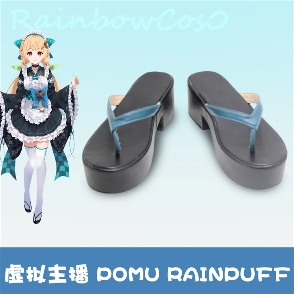 Virtual YouTuber Vtuber hololive EN Pomu Rainpuff Cosplay Shoes Boots Game Anime Halloween Christmas RainbowCos0 W2801