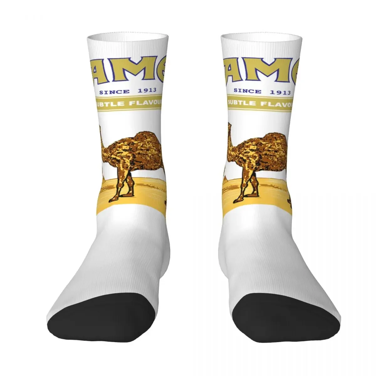 Camel Cigarettes Socks Harajuku High Quality Stockings All Season Long Socks Accessories for Unisex Birthday Present