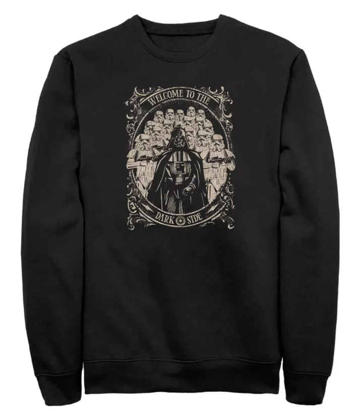 Felpa con cappuccio girocollo quotidiana autunno e inverno di fantascienza Star Wars da uomo e da donna, felpa con cappuccio in puro cotone stampato per fantascienza