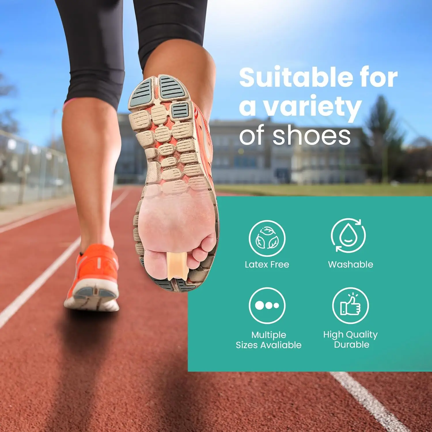 3 حجم أروح أروح الورم حامي مصحح محاذاة هلام فاصل أصابع القدم العناية بالقدم أداة سيليكون كبير تو الورم مستقيم