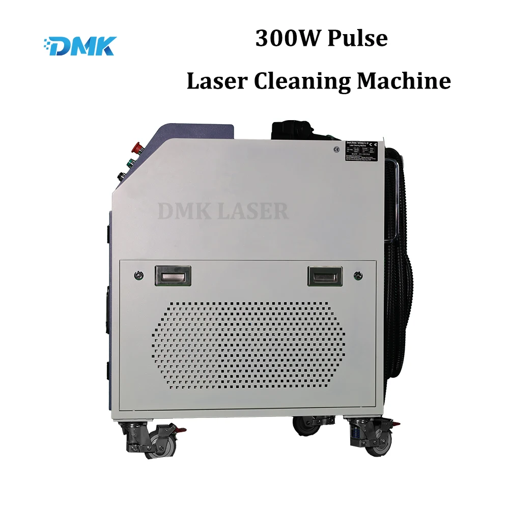 DMK 300W Pulse Laser Cleaner macchina per la pulizia Laser raffreddamento ad acqua dispositivo di rimozione della ruggine Laser per la rimozione