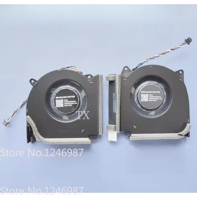 

New CPU GPU Fan for ASUS POG Magic Blaster 7 PLUS G713P G713PV G713PU G713PI Cooler Fan 12V FQLN FQLP