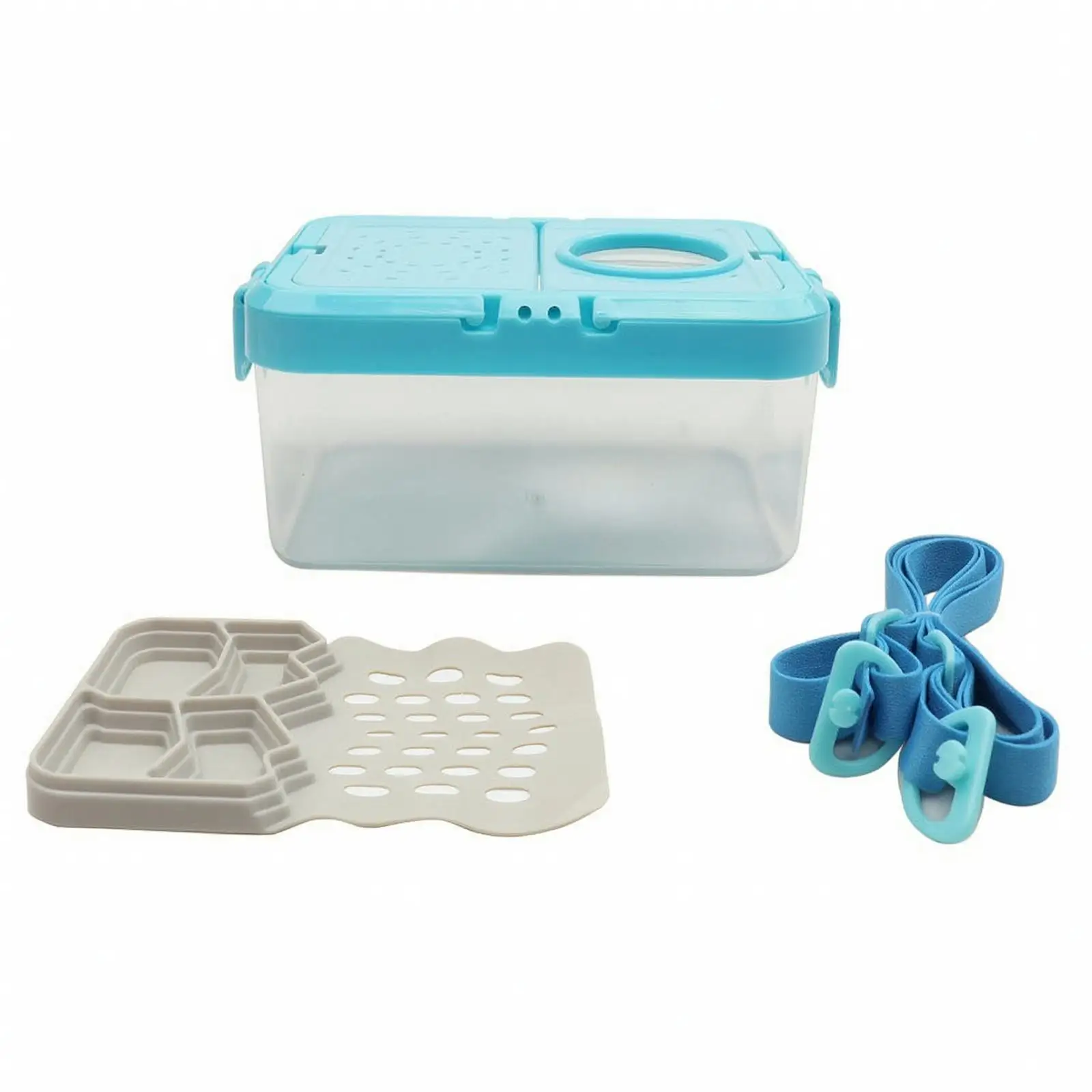 Observation Case with Magnifying Lid for Kids Outdoor Bug Catcher Viewer Portable Nature Study Container