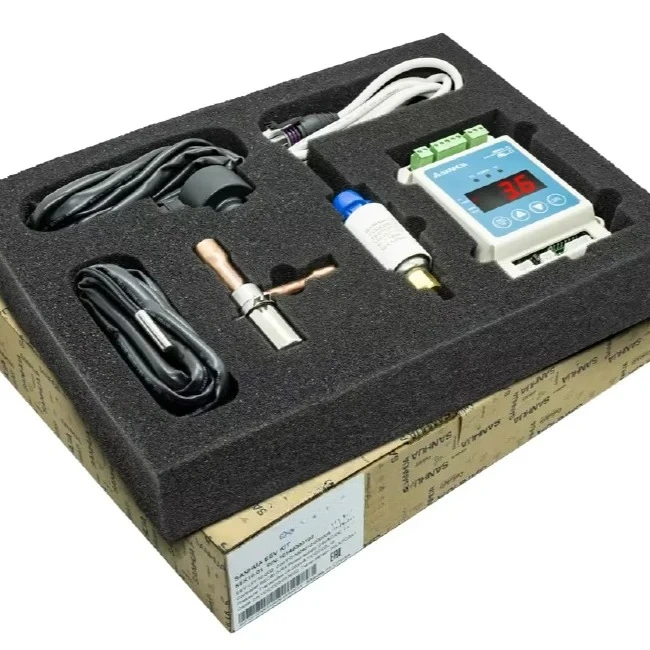 ELECTRONIC EXPANSION VALVE KIT SEC611 R4 SEC612 R4 EEV PRESSURE TRANSDUCER WITH PACKARD CABLE, TEMPERATURE SENSOR