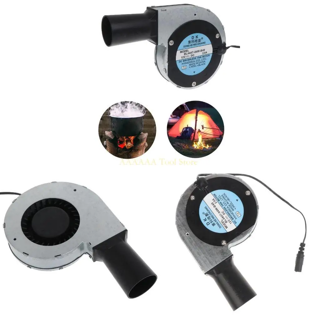 

A2BE 12V для Bless Bless BBQ вентилятор 9733 Электрический стартер воздуходувки 6000R BL4447-04W-B49 F