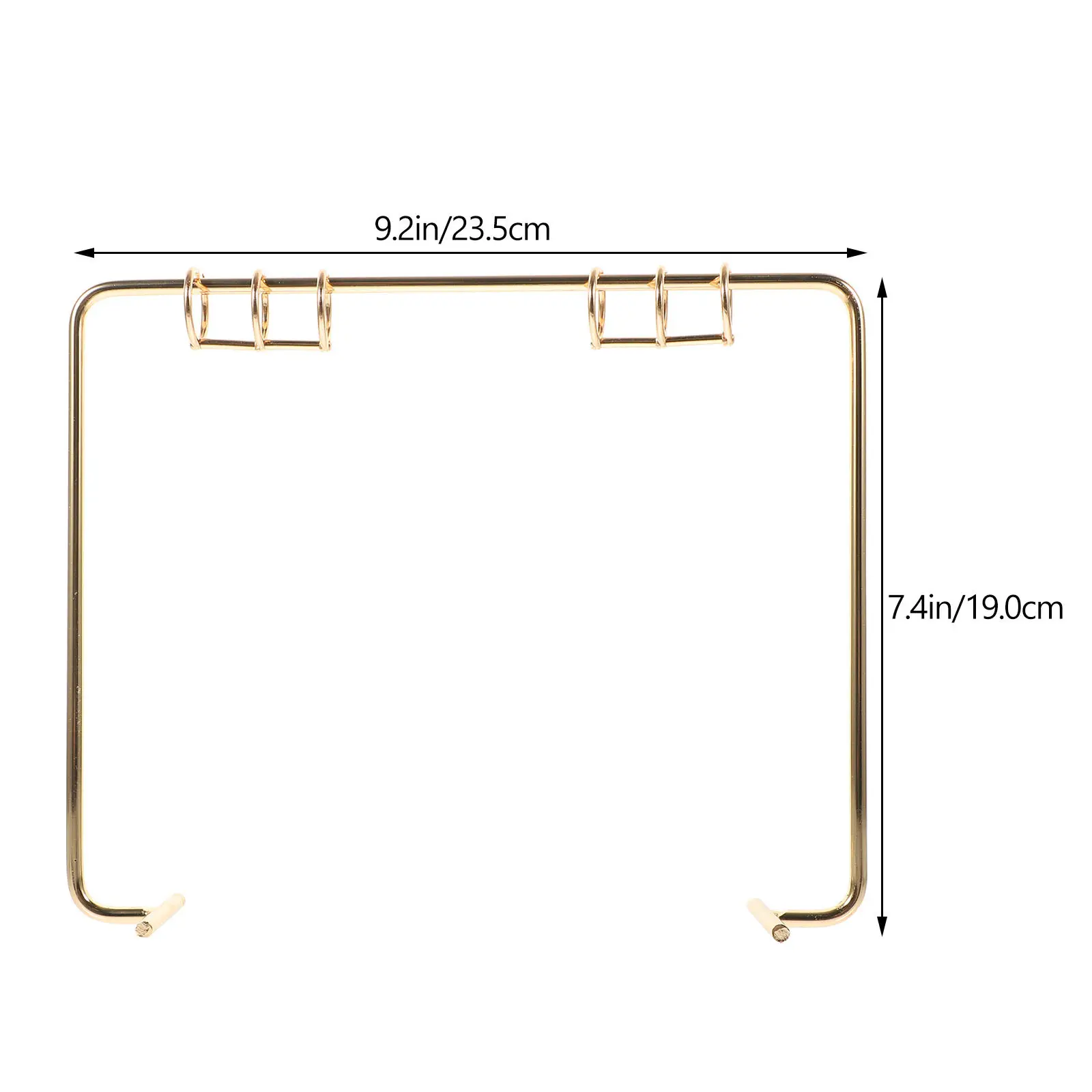 Desktop Calendar Bracket Iron Flip Calendar Holder Sturdy Tabletop Stand Rack for Office Home Teacher Student Use