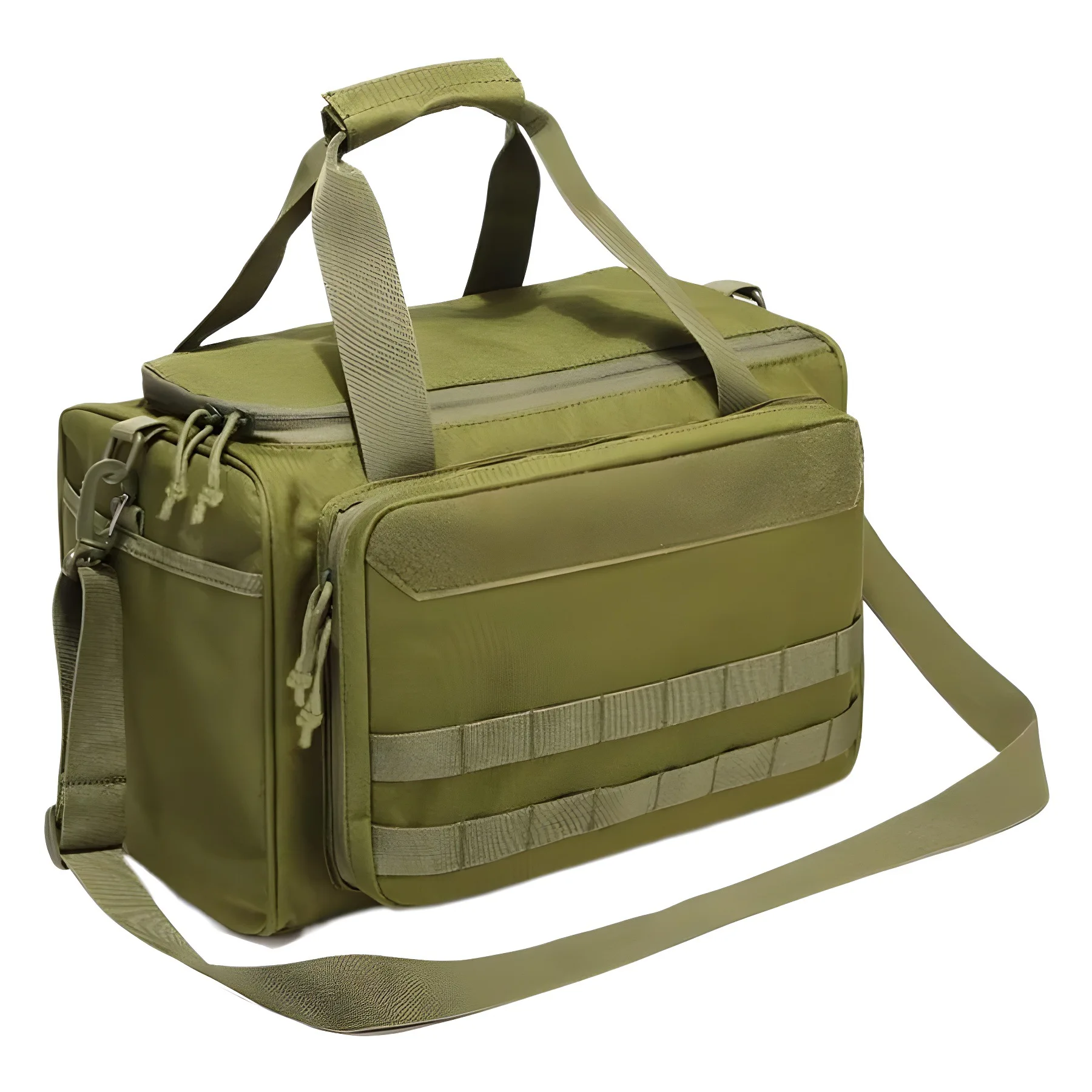

Multifunctional Tactical Range Bag Molle System Waterproof Gun Shooting Pistol Case Pack Hunting Accessories Tools Sling Bag