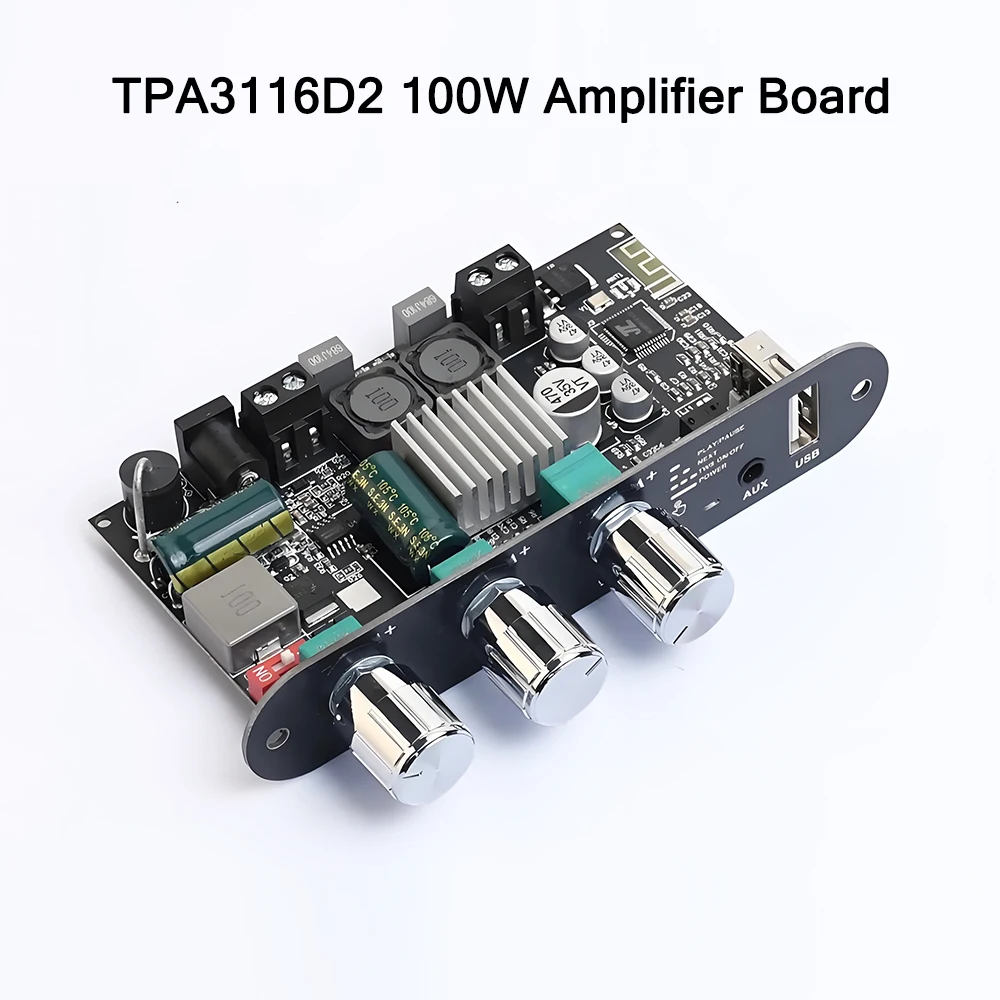 ZK-1001U TPA3116D2 أمبير لهجة مجلس أحادية 100 واط BT بلوتوث 5.3 مكبر للصوت مجلس ثلاثة أضعاف باس TWS لتقوم بها بنفسك المتكلم Wuzhi الصوت APP #1