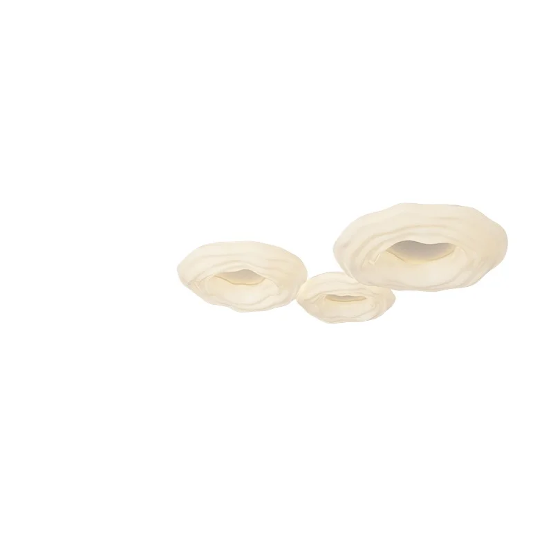 

Cookie full spectrum ceiling master bedroom light modern simple eye protection cloud cream wind hanging lamp