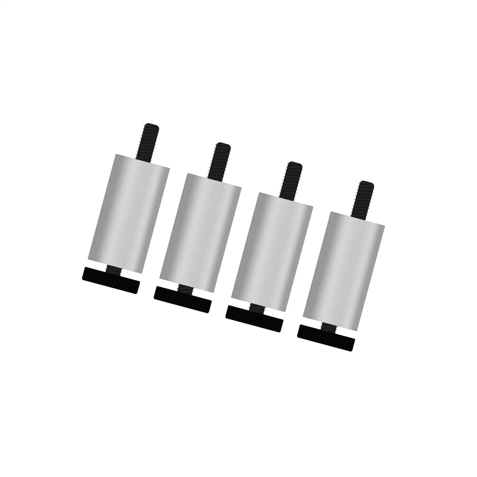 4Pcs Metal Furniture Legs Sofa Feet Easy Installation Modern Replacement Couch Legs for Ottoman Desks Shelves Cabinet